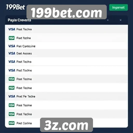 Métodos de pagamento disponíveis no 199bet.com